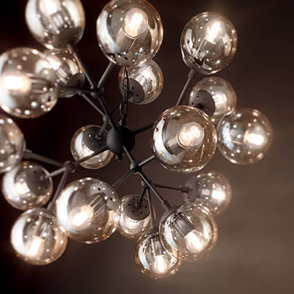 Подвесная люстра Ideal Lux Kepler SP18 162478 изображение 2 Подвесная люстра Ideal Lux Kepler SP18 162478 Фото № 2