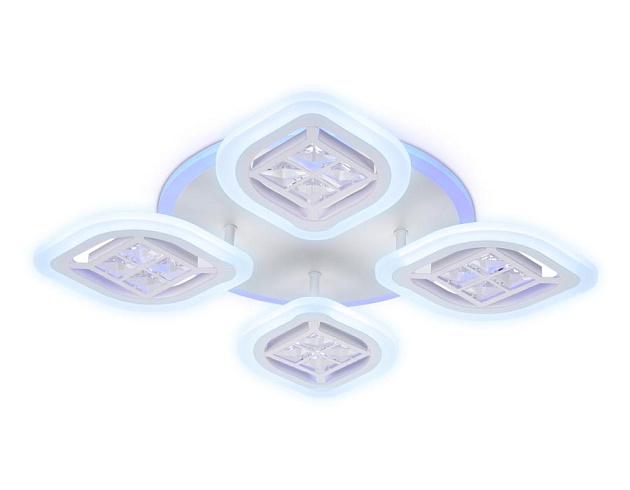 Потолочная светодиодная люстра Ambrella light Ice FA280 Фото № 4