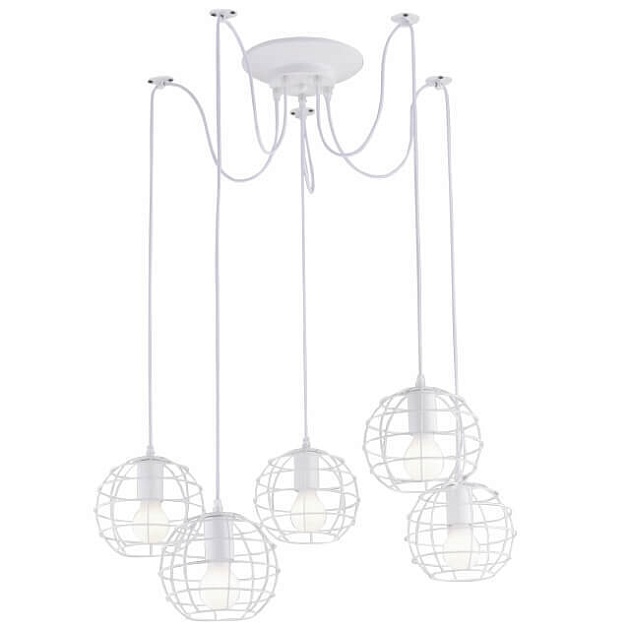 Подвесная люстра Arte Lamp A1110SP-5WH изображение 1 Подвесная люстра Arte Lamp A1110SP-5WH Фото № 1