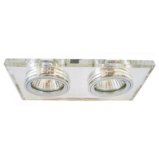 Встраиваемый светильник Arte Lamp Specchio A5956PL-2CC изображение 1 Встраиваемый светильник Arte Lamp Specchio A5956PL-2CC Фото № 1