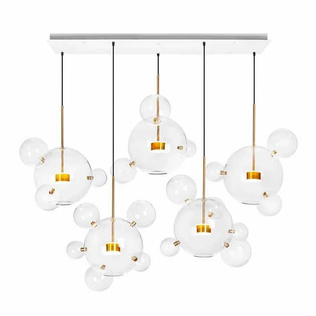 Подвесная светодиодная люстра Loft IT Bolle 2027-S5 Фото № 1