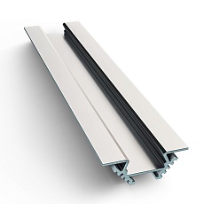 Профиль угловой накладной серебро 1м. Apeyron 08-07-01