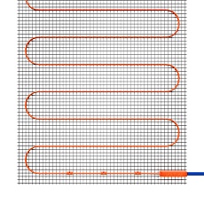 Нагревательный мат Voltum 150 Вт/м 7 м 3,5 м2 VLT01-150-3.5 1