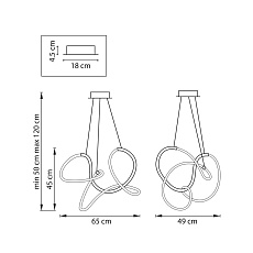 Люстра подвесная Corinto Lightstar 637067 1