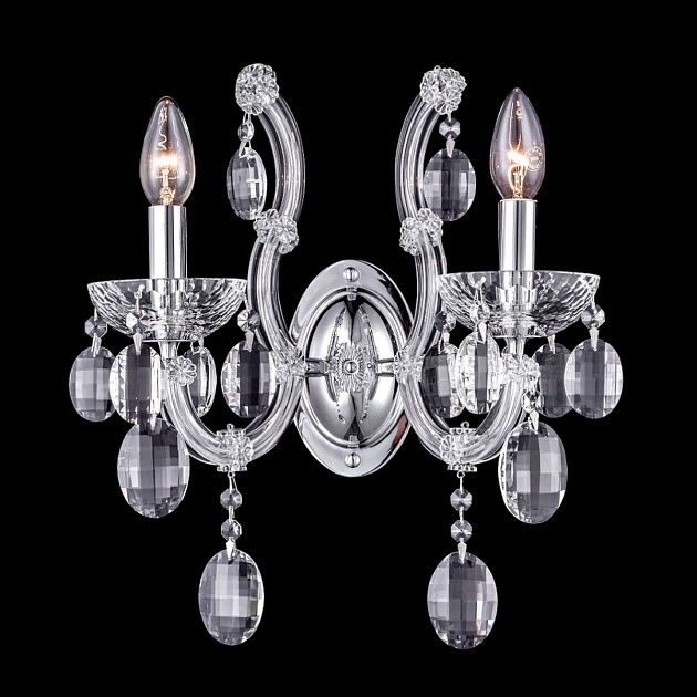 Бра Crystal Lux Hollywood AP2 Chrome изображение 3 Бра Crystal Lux Hollywood AP2 Chrome Фото № 3