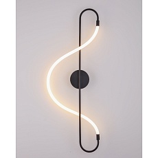 Настенный светодиодный светильник Arte Lamp KLIMT A2850AP-13BK