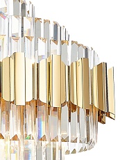 Подвесная люстра Natali Kovaltseva Ruby 81442/10C Gold 2