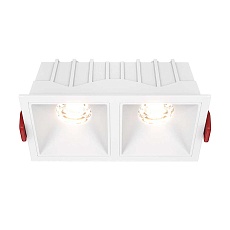 Встраиваемый светильник Maytoni Alfa LED DL043-02-10W3K-SQ-W