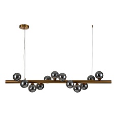 Подвесная люстра Indigo Onda 11006/12P Brass V000117 1