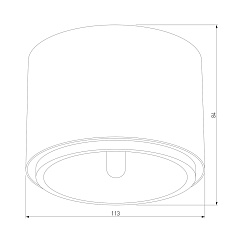 Потолочный светильник TK Lighting 3364 Moris White 2