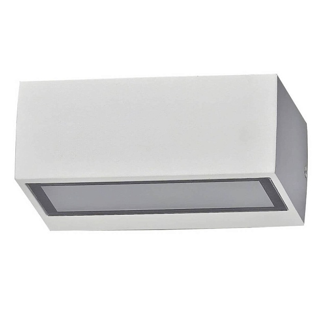 Уличный настенный светильник Ideal Lux Twin Ap1 Big Bianco 115351 Фото № 1