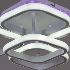 Потолочная светодиодная люстра Reluce 05854-0.3-4+1 WH (RGB) 4