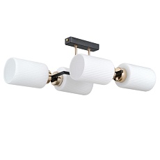 Потолочный светильник ILLUMICO IL0809-4ASQ-25 BK AB NAPLES 2