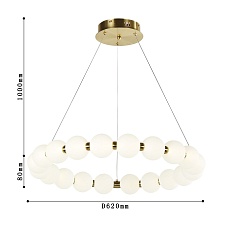 Подвесная люстра Favourite Gubbare 4014-6P 5