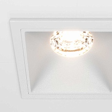 Встраиваемый светильник Maytoni Alfa LED DL043-01-10W3K-SQ-W 4