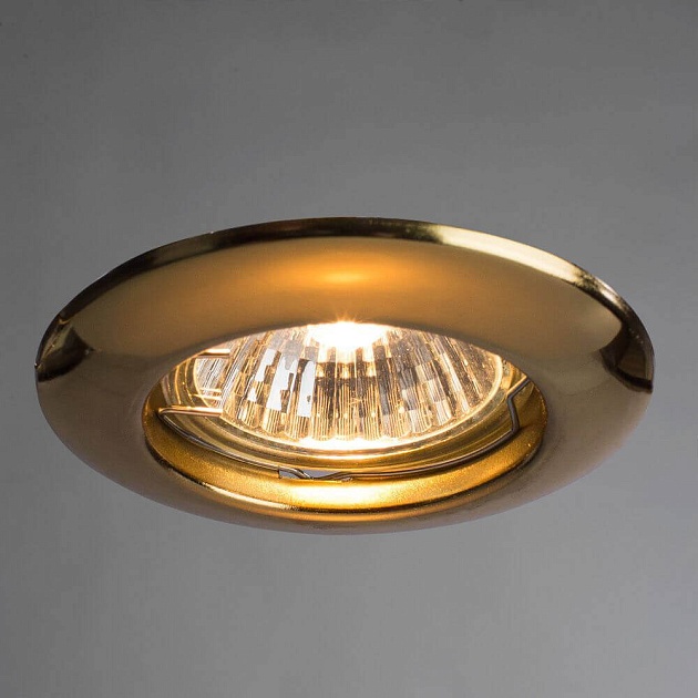 Встраиваемый светильник Arte Lamp Praktisch A1203PL-1GO изображение 2 Встраиваемый светильник Arte Lamp Praktisch A1203PL-1GO Фото № 2