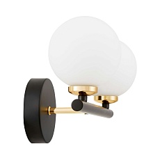 Бра Lumina Deco Marsiada LDW 6033-2 BK+F.GD 2