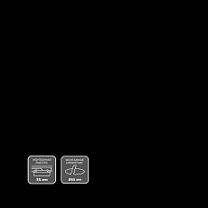 Встраиваемый светильник Gauss Backlight BL135  3