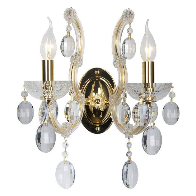 Бра Crystal Lux Hollywood AP2 Gold изображение 1 Бра Crystal Lux Hollywood AP2 Gold Фото № 1