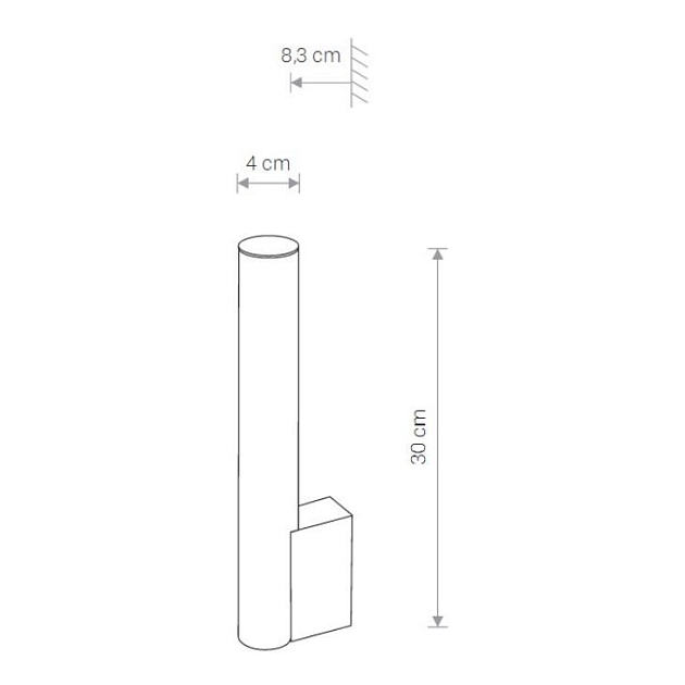 Бра Nowodvorski Ice Tube Led S 8121 изображение 2 Бра Nowodvorski Ice Tube Led S 8121 Фото № 2