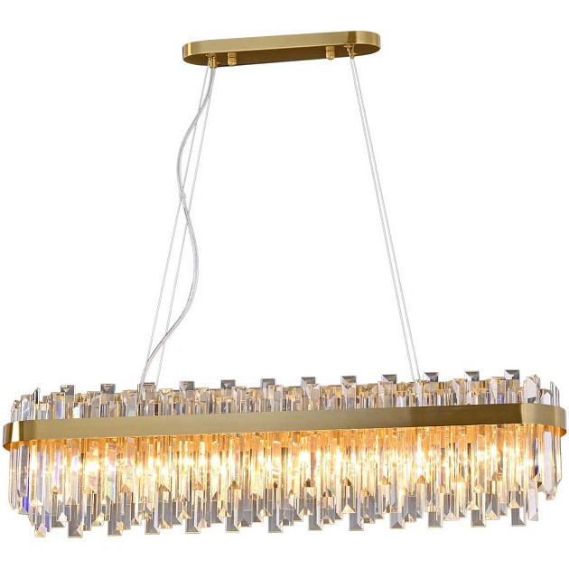 Потолочный светильник ILLUMICO IL5189-8LLS-29 BRASS MIRAGE Фото № 2