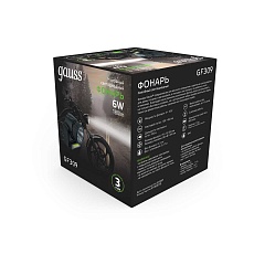 Налобный светодиодный фонарь Gauss аккумуляторный 75х70 180 лм GF309 4