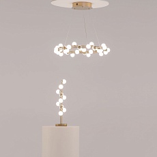 Подвесная светодиодная люстра Maytoni Tessara MOD081PL-L50G3K 2