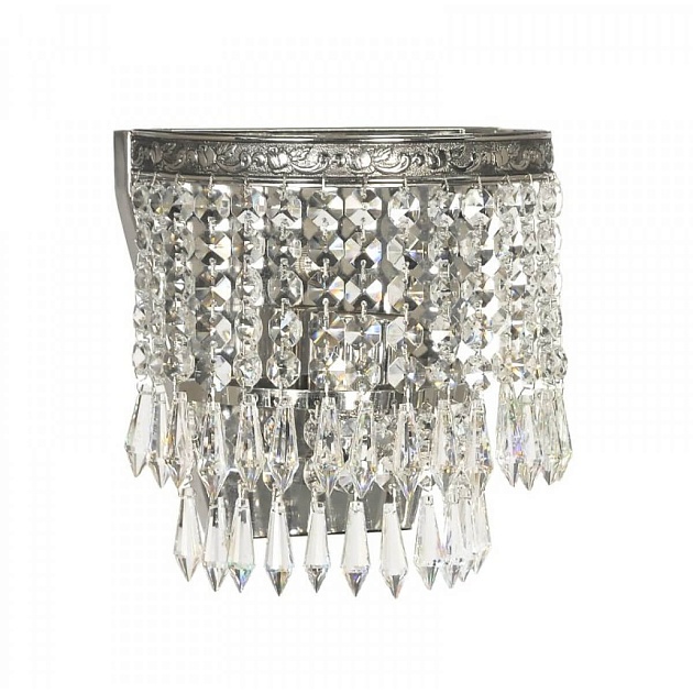 Настенный светильник Lucia Tucci Cristallo W751.1 Silver изображение 1 Настенный светильник Lucia Tucci Cristallo W751.1 Silver Фото № 1