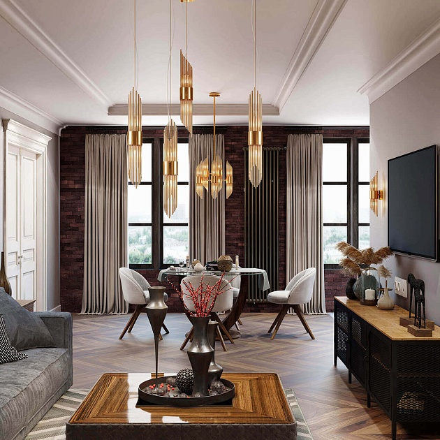 Подвесной светильник Odeon Light Hall Flambi 4847/2 изображение 7 Подвесной светильник Odeon Light Hall Flambi 4847/2 Фото № 7