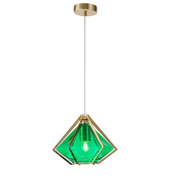 Подвесной светильник Indigo Vista 11012/1P Green V000133 Фото № 1