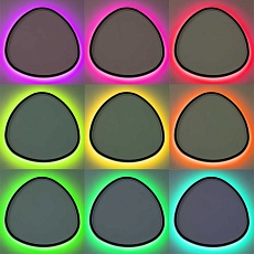 Потолочный светодиодный светильник Citilux Trio CL215B220 4