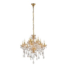 Подвесная люстра Lumina Deco Eliza LDP 7025-8+4 GD