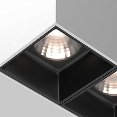 Потолочный светодиодный светильник Maytoni Technical Alfa Led C065CL-02-L12W4K-W 1