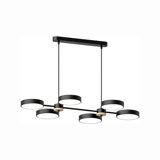 Подвесной cветильник LED4U L3217-820 BK изображение 1 Подвесной cветильник LED4U L3217-820 BK Фото № 1