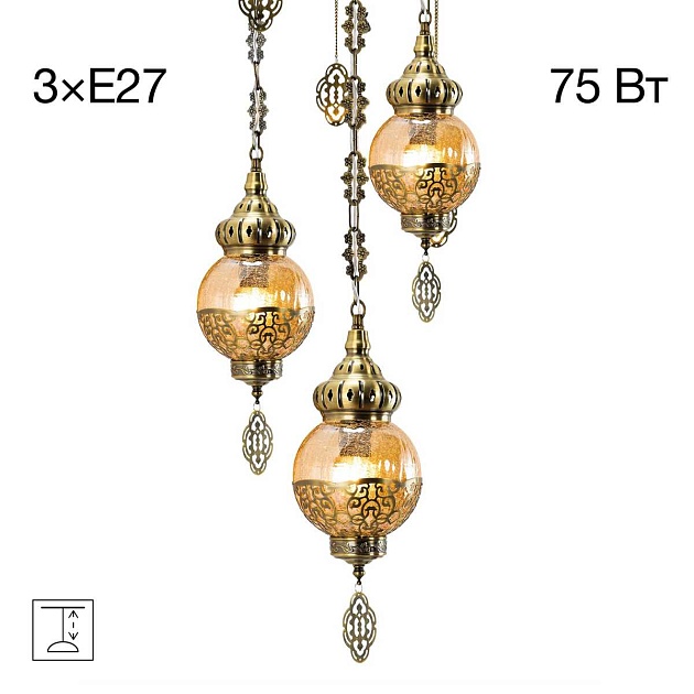 Подвесной светильник Citilux Каир CL419133 изображение 1 Подвесной светильник Citilux Каир CL419133 Фото № 1