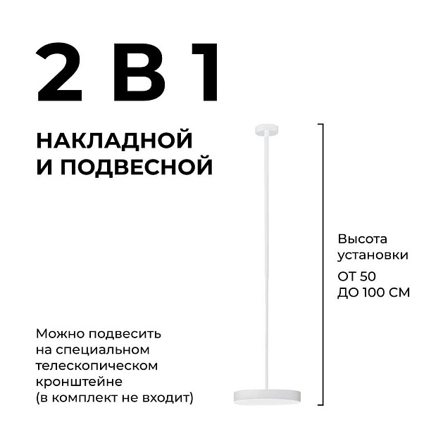 Светильник светодиодный накладной Apeyron 18-159 изображение 7 Светильник светодиодный накладной Apeyron 18-159 Фото № 7
