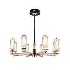 Подвесная светодиодная люстра Indigo Grandioso 13038/8R Black V000186L 2