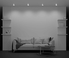 Потолочный светильник Maytoni Technical Glam C096L-GX53-WBS 4