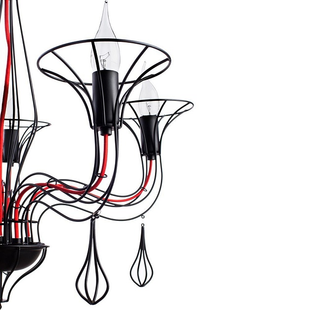 Подвесная люстра Arte Lamp Artefact A3225LM-5BK изображение 2 Подвесная люстра Arte Lamp Artefact A3225LM-5BK Фото № 2