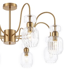 Потолочная люстра Escada Gloss 1141/8PL Clear 4