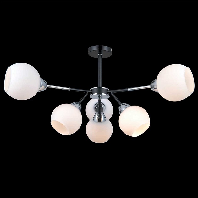 Люстра Illumico IL0715-6CSQ-24 BK CR LIBRA Фото № 1