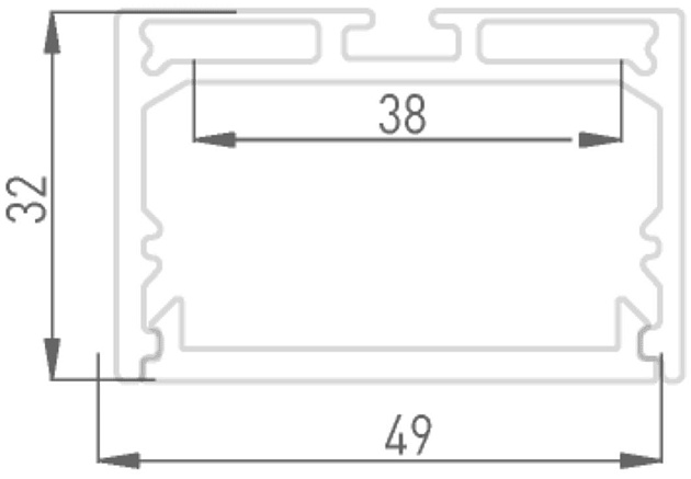 Профиль DesignLed LS.4932 001842 изображение 3 Профиль DesignLed LS.4932 001842 Фото № 3