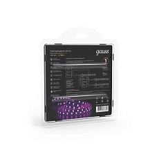 Светодиодная влагозащищенная лента Gauss 7,2W/m 30LED/m 5050SMD RGB 5M 311000407 4