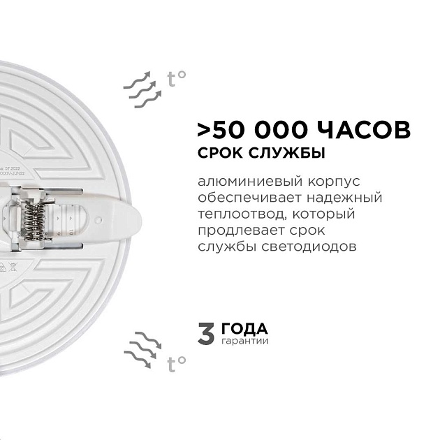Светодиодная панель безрамочная Apeyron 06-106 изображение 4 Светодиодная панель безрамочная Apeyron 06-106 Фото № 4