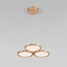 Подвесной светодиодный светильник Eurosvet Crespella 90034/3 золото