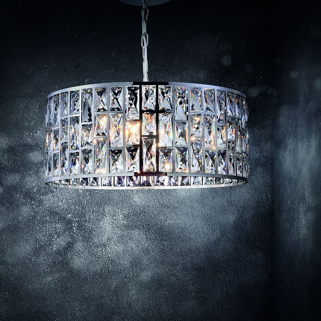 Подвесная люстра Maytoni Gelid MOD184-PL-04-CH Фото № 11