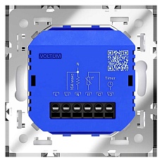 Терморегулятор электронный Voltum S70 с индикацией и датчиком, для теплого пола, (белый матовый) VLS070102 1