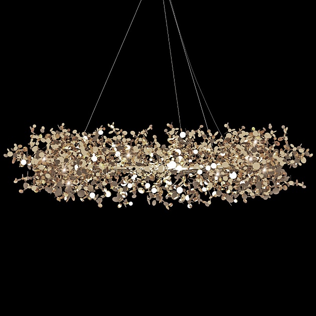 Подвесная люстра Loft IT Spark 10101/1000 Gold изображение 2 Подвесная люстра Loft IT Spark 10101/1000 Gold Фото № 2