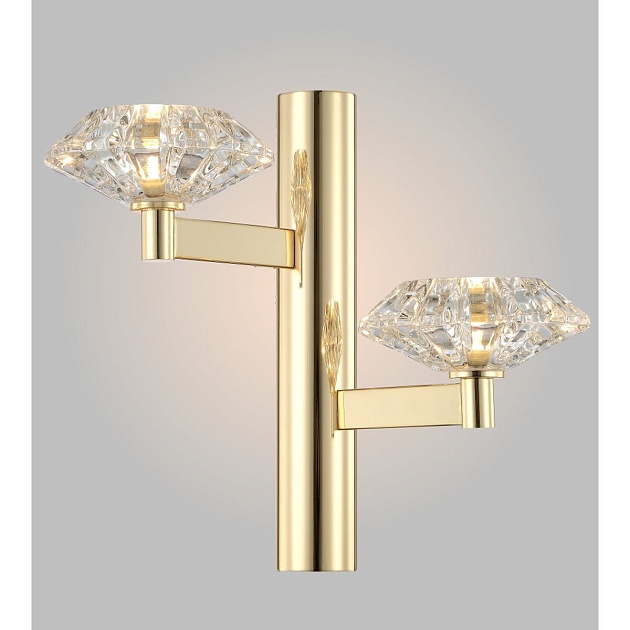 Бра Crystal Lux Rebeca AP2 Gold Фото № 3