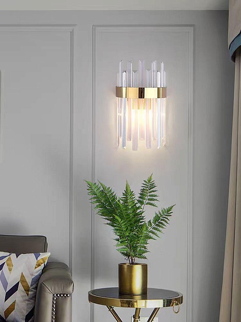 Бра Alfa Light F2024-56 E14*2 Титан Фото № 1